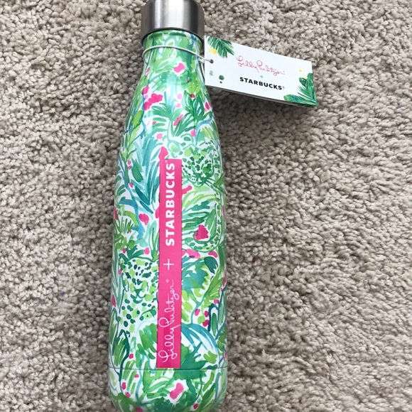 Lilly Pulitzer Accessories - New lilly Pulitzer Starbucks swell water bottle